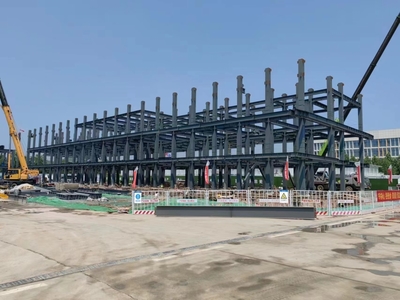 裝配式建筑顯身手 濟(jì)寧上演十天建好三層樓的綠色建設(shè)奇跡